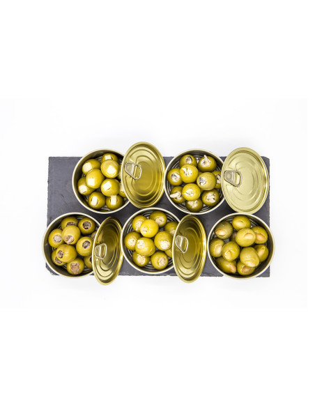 Aceituna artesana rellena de almendra