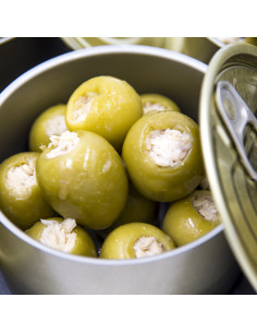 Aceituna artesana rellena de bonito