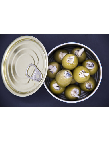 Aceituna artesana rellena de boquerón