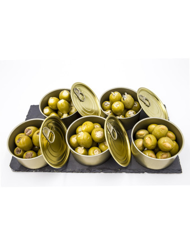 Aceituna artesana rellena de boquerón