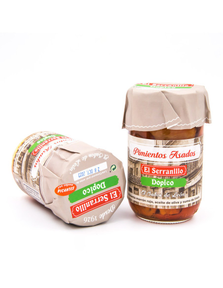 Pimientos asados de Fresno picantes