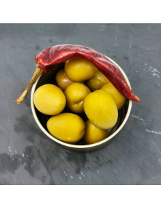 Aceituna gordal Picante del abuelo Tomás