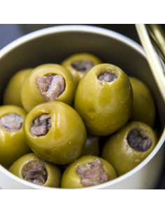 Aceituna artesana rellena de anchoa