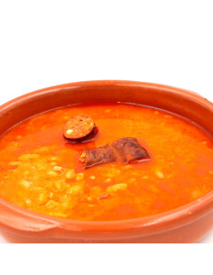 Alubias con chorizo