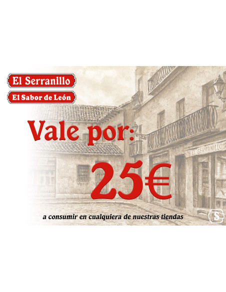 Vale regalo 25€