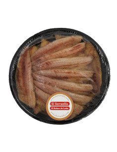 Tarrina de lomos de sardina ahumada