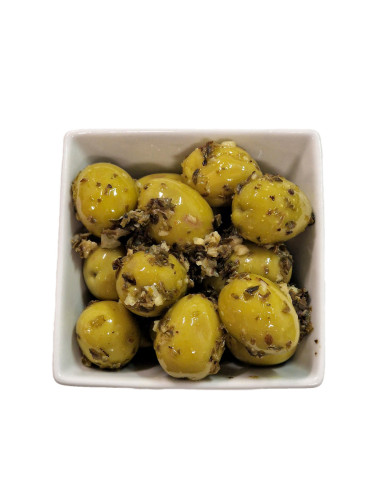 Gordal aliñada a las finas hierbas